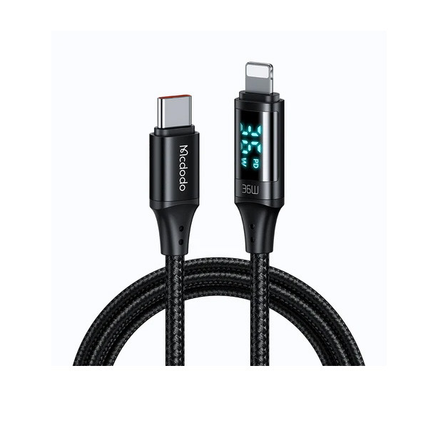 Mcdodo Digital HD Type-C to Lightning PD Data Cable 36W