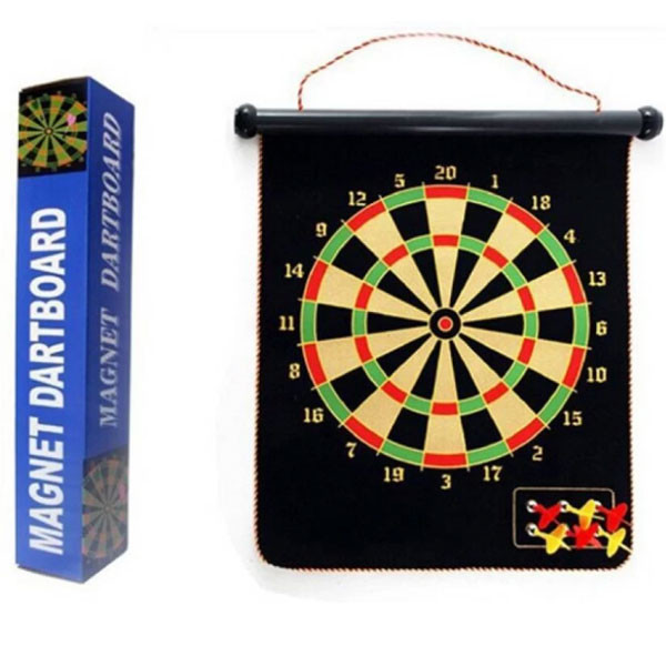 Konex Magnetic Dart Board Game With 6 Darts