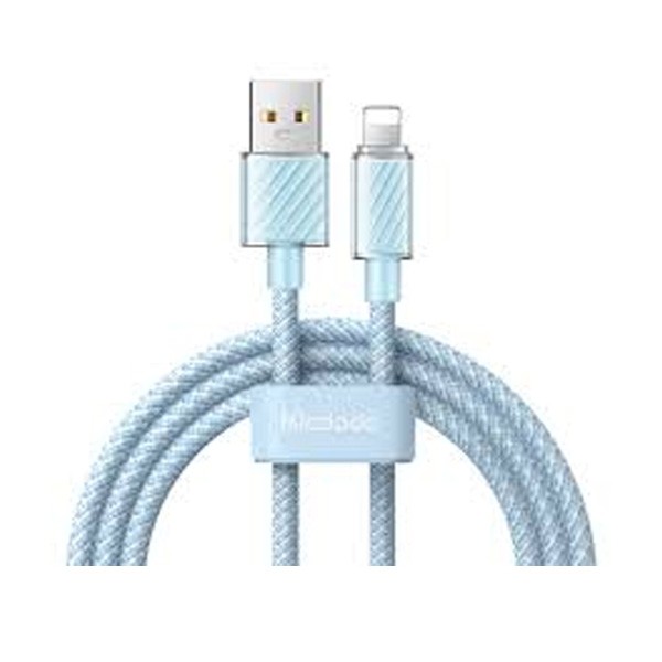 Mcdodo Dichromatic Series Lightning Data Cable 1.2m, Blue Color, Model No. CA-364