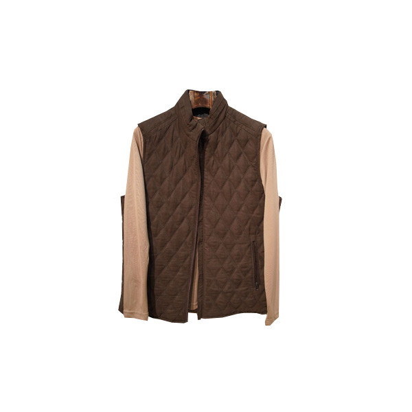 Brown Jacket with no Sleeves