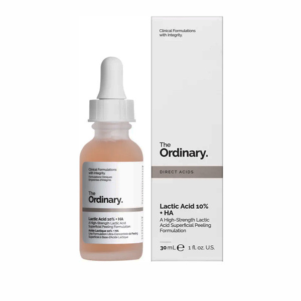 The Ordinary Lactic Acid 10% + HA Exfoliating Serum for Smoothing 30ml