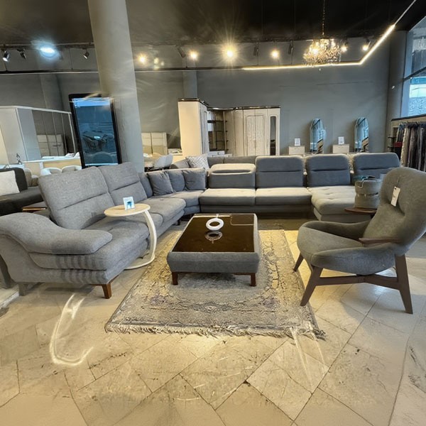 Scandinavian U-Shape Sofa Set — Modern Nordic Collection