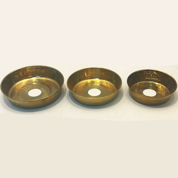 Hookah Bronze Ashtrays in 3 Sizes (Small, Medium, Large)