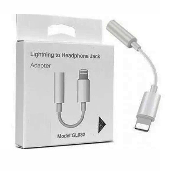 OEM Lightning to 3.5mm Headphone Jack Adapter Model No. Gl-032