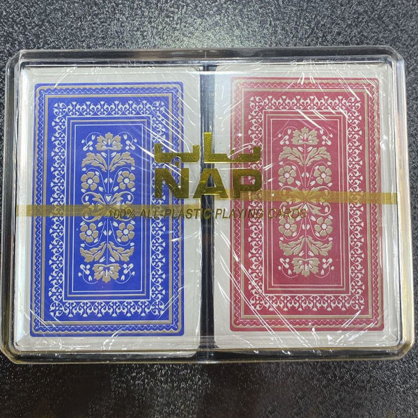 Nap Poker Playing Cards, 100% Plastic, Size: 89 x 57mm