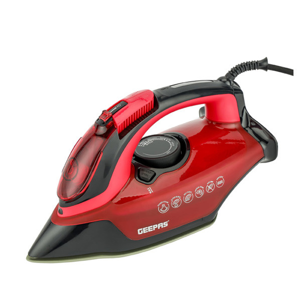 Geepas 3100W Ceramic Steam Iron, 350ml Capacity Model No. GSI24026