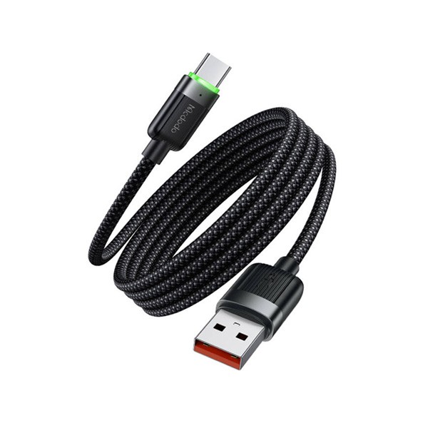 Mcdodo USB-A to USB-C 6A Self Winding Cable, 1.2m, Black Color, Model No. CA-5650