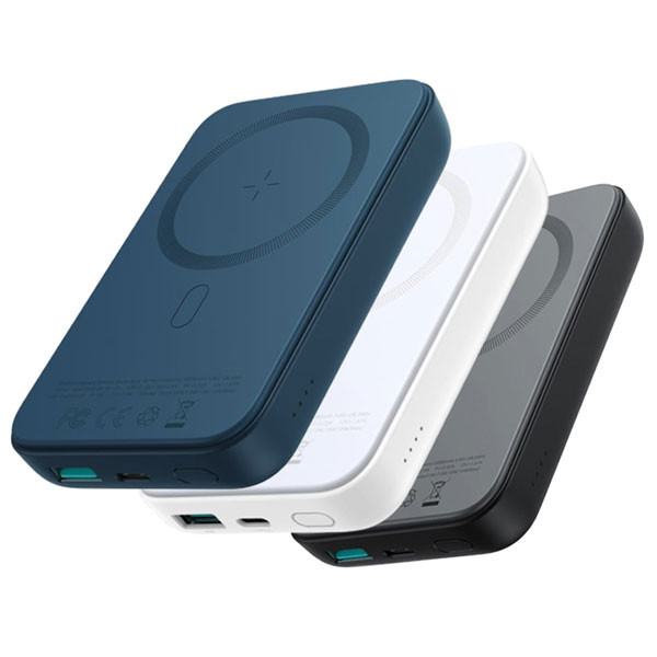 Joyroom Mini Wireless Power Bank 20W 10000mAh, in Various Colors, Model No. JR-W020