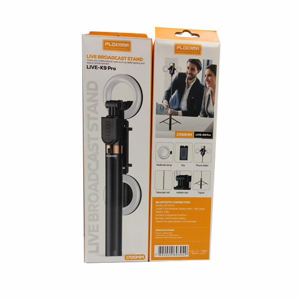 Plokama Live Broadcast Stand 1.7m Model No. LIVE-K9 Pro