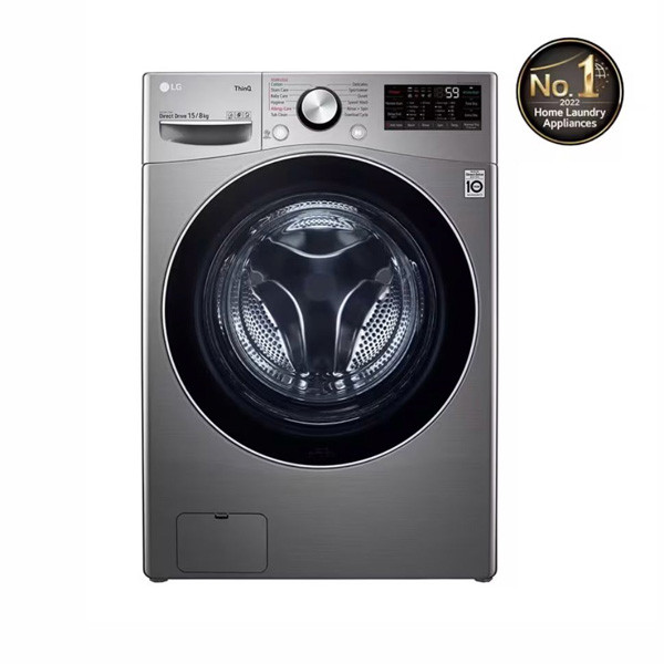 LG 15kg/8 Kg, Front Load Washer with Dryer, AI DD™ , Steam™ , ThinQ™