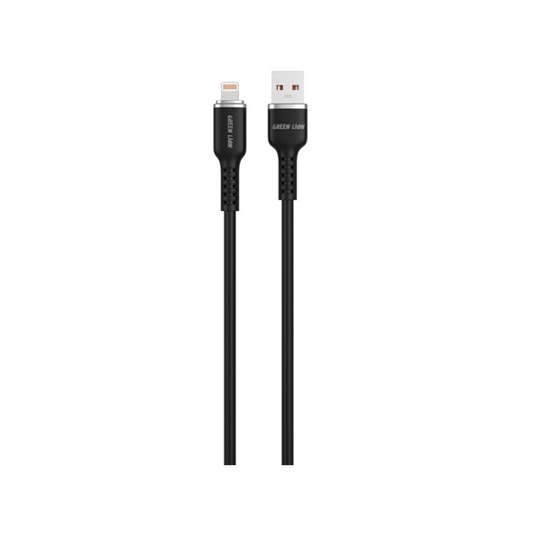 Green Lion USB-A To Lightning Silicone Cable