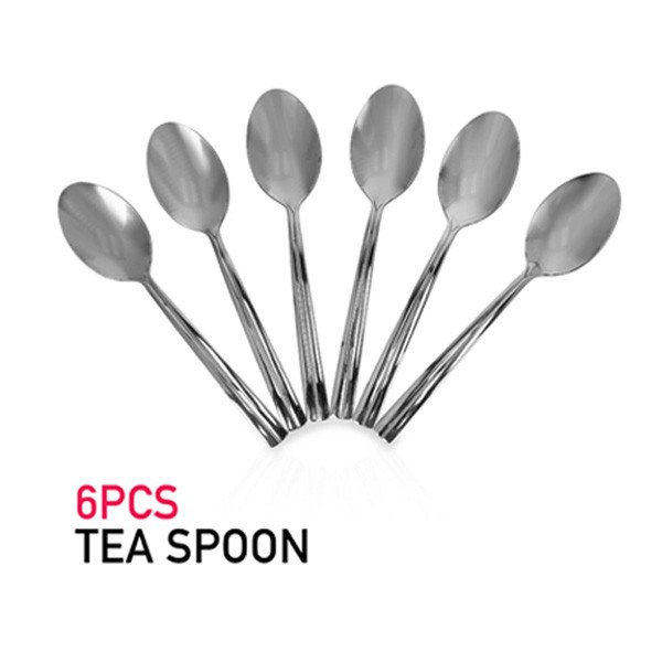 Geepas 6Pc SS Tea Spoon-1x72, Model No. DC1944