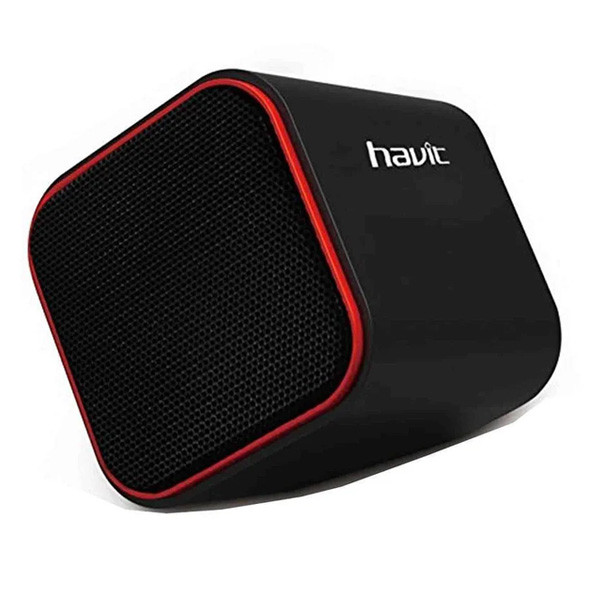 Havit USB2.0 Speakers, Black + Red Color, Model No. HV-SK473
