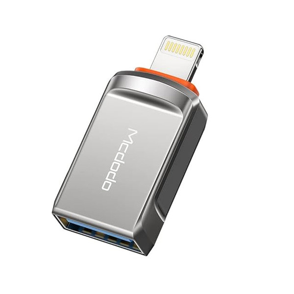 Mcdodo USB-A 3.0 to Lightning Connector, Dark Gray Color, Model No. OT-8600