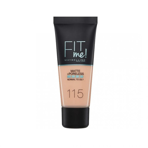Maybelline New York Make up Fit Me Matte & Poreless Foundation 115 Ivory 30ml