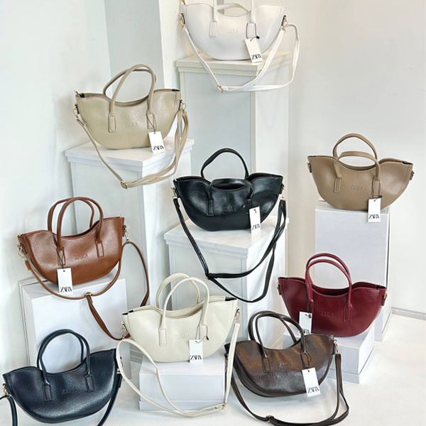 Zara Women's Tote Bag, Crossbody Bag