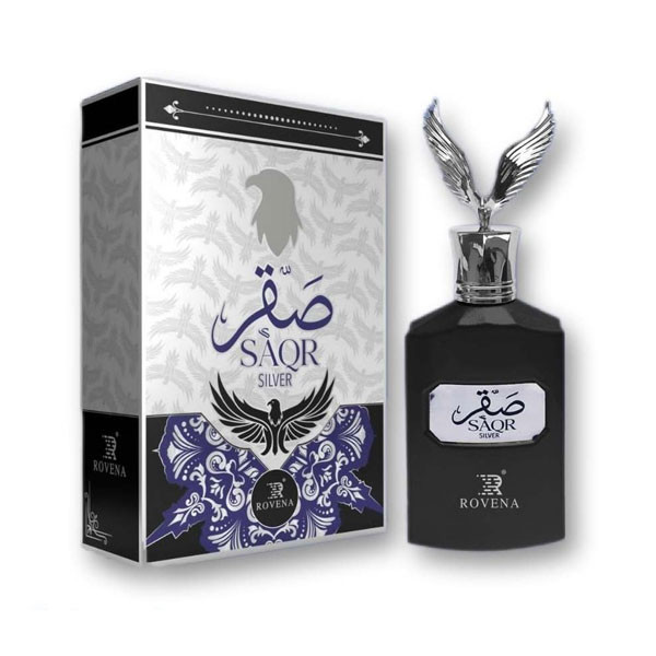 Rovena Saqr Silver EDP, 100ml, for Men