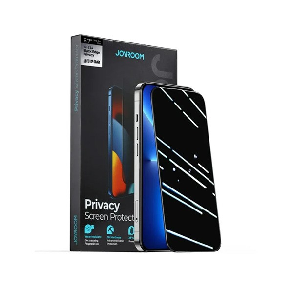 Joyroom Privacy Glass Screen Protector for iPhone 14 Pro Max