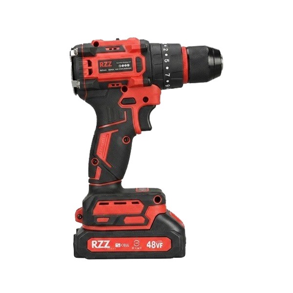 RZZ Cordless Brushless Drill, Li-Ion, 2.0Ah, 5-Cell Model No. 48VF