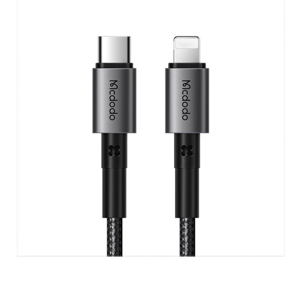 Mcdodo Prism Series 36w Type-C To Lightning Data Cable 1.2m, Black Color, Model No. CA-285