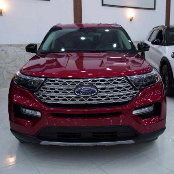 Ford Explorer Limited 2020, V4 Turbo, Dark Red Color, USED