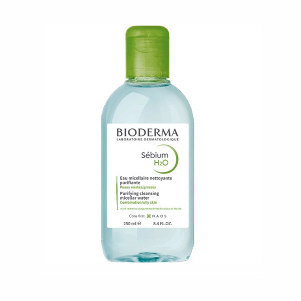 Bioderma Sebium H2O Cleansing Solution Oily Acne Skin 250ml