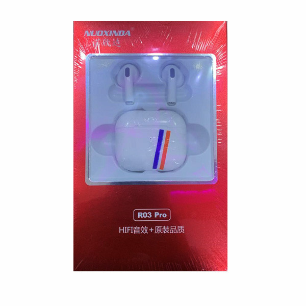 Nuoxinda Earbuds, White Color, Model No. R03 Pro