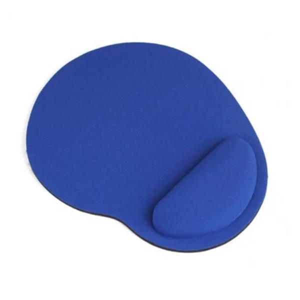 OEM MousePad with Gel Wrist Support for Computer, Laptop & Gaming, Blue Color, Model No. H-02