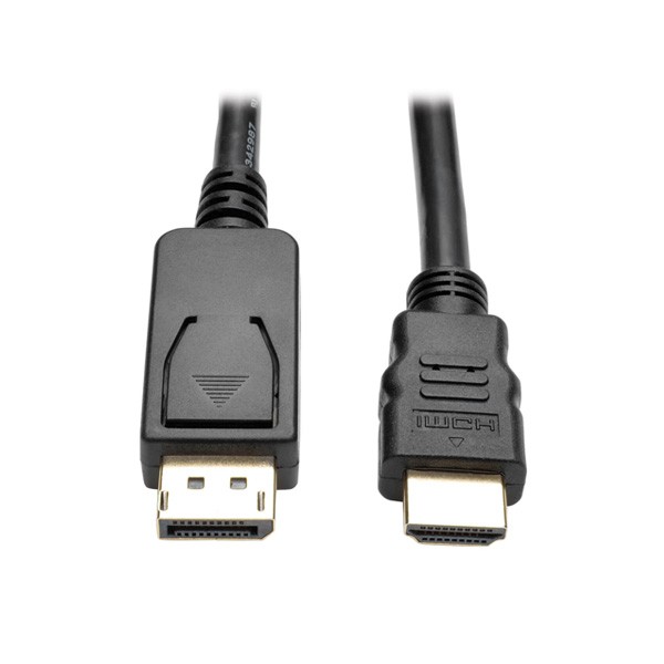 OEM DisplayPort to HDMI Adapter Cable 4K, Black Color