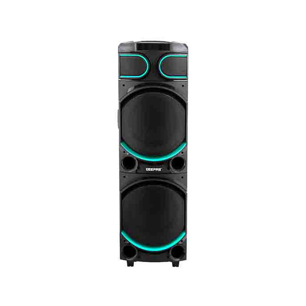 Geepas Rechargeable Professional Speaker, LED Lights Model No. GMS11170