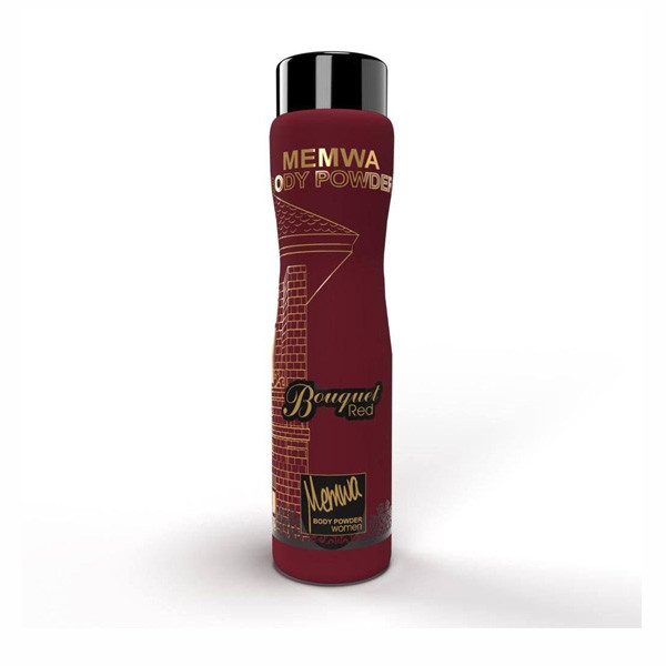 Memwa Body Powder Bouquet Red, for Women, 225ml