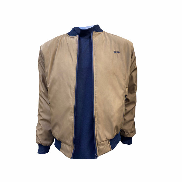 Zara Bomber Jacket with Zip Pockets in 3 Colors (Gray Light, Beige and Green)