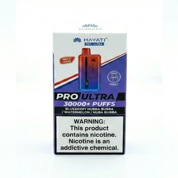 Hayati Pro Ultra Blueberry Hubba Bubba / Watermelon Hubba Bubba Disposable Vape